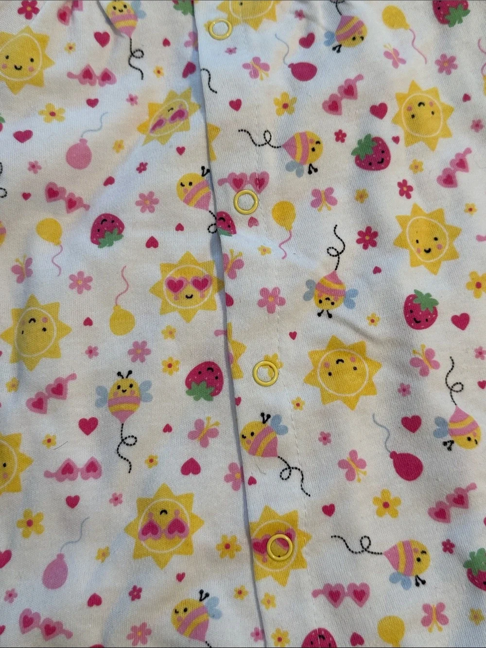Baby Girl Spring / Summer Outfit Bundle - 2 Onesies and 20 Bows NWT